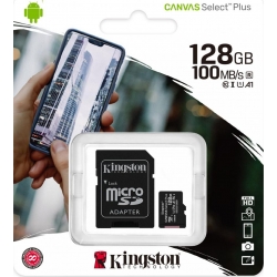 Karta Pamięci KINGSTON 128GB CL10 SDCS2/128GB +ADP