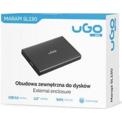 Obudowa dysku UGO MARAPI SL130 2.5" USB3.0 CZARNA