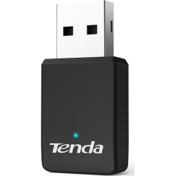 Karta sieciowa TENDA U9 Mini Karta WiFi USB 2.4/5GHz Czarna