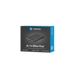 Obudowa zewnętrzna NATEC RHINO PLUS 2.5" SATA USB3.0 CZARNA