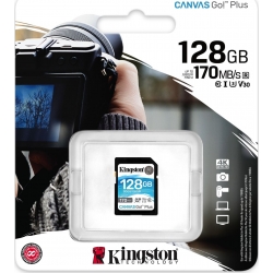 Pamięć SDXC Kingston Sdg3 128Gb Canvas Go!+