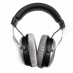 Słuchawki ISK HF2010 Czarno-Srebrne Półotwarte